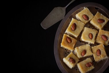 Kopya alanı ile yukarıdan Revani