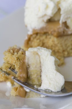 Banoffee pasta - yakın çekim