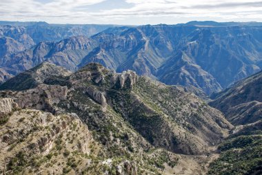 Scenic Copper Canyon in Mexico clipart