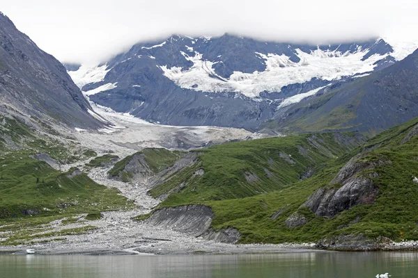 Glaciar em Glacier Bay — Fotografia de Stock
