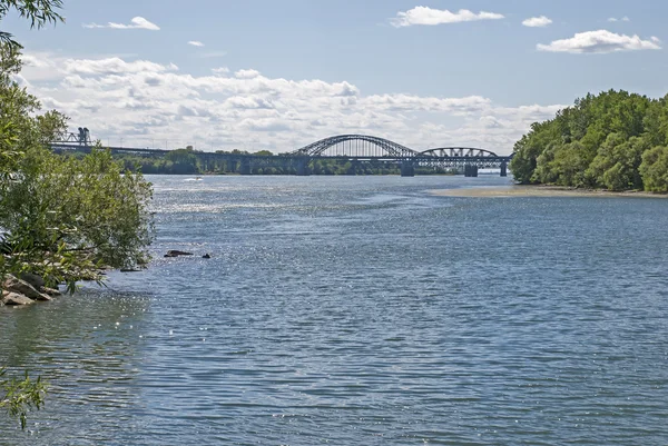 Bridge over St. Lawrence River — Stock Photo, Image