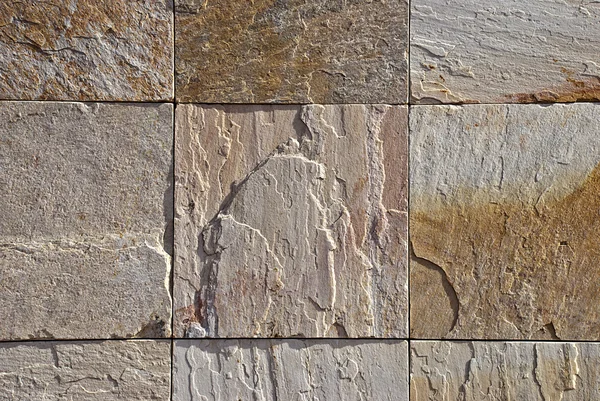 Textured quartzite building stones — Stock Photo, Image