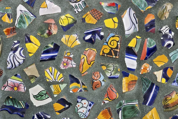 Fragmentos coloridos de cerámica — Foto de Stock