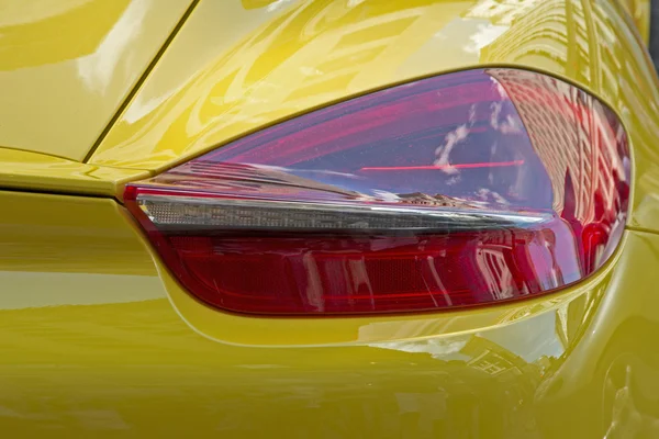 Tail light on sports car — Stock Photo, Image