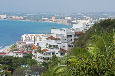  View of Puerto Vallarta clipart
