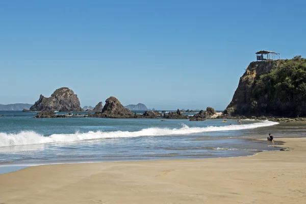 Playa del Océano Pacífico en México —  Fotos de Stock