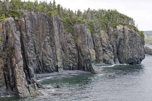 Rugged cliffs in Atlantic Canada