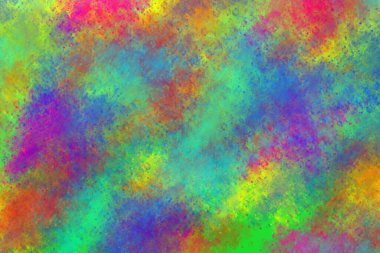 Çok renkli kuru lekeler. Kuru boya festivali konsepti. Holi Festivali için bayrak.