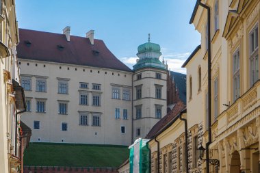 Wawel Kraliyet Kalesi Kanonicza Caddesi, Krakow, Polonya