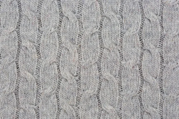 Detailní Záběr Textury Pleteniny Továrny — Stock fotografie