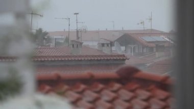 Yunanistan şiddetli yağmur