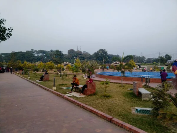 Park Chittagong Pretpark Chittagong Lijst Van Eco Park Bangladesh Romantische — Stockfoto