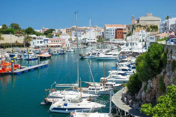 Haven van Ciutadella, Menorca — Stockfoto