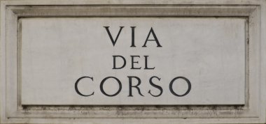 Corso'nun Street Roma