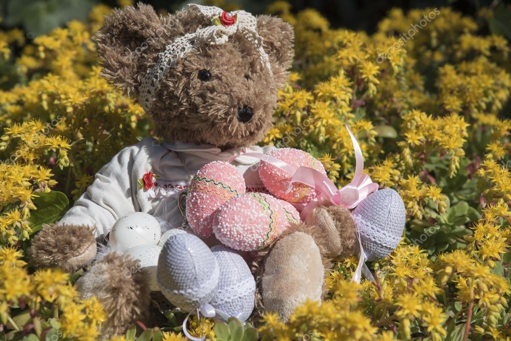 teddy bear easter egg