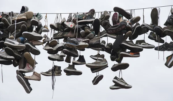 Zapatillas en Flensburg, Alemania — Foto de Stock