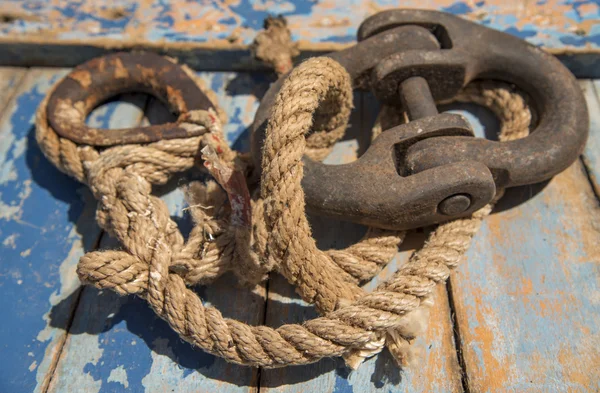 Very old cordage — Stock Photo, Image