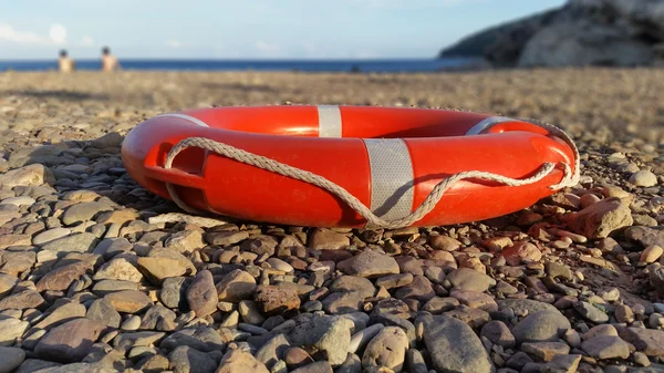 Lifesaver on the beach — Stock Photo, Image