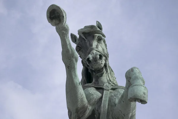 Caballo de bronce — Foto de Stock