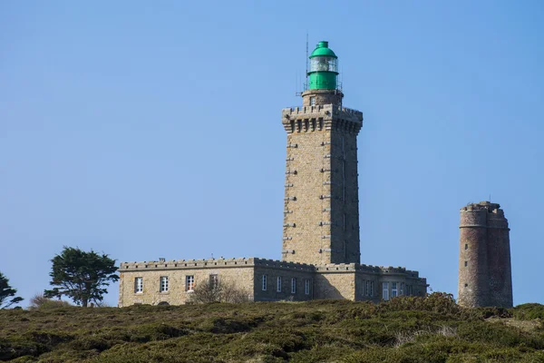 Cape Frehel lighthouse — Stock Photo, Image