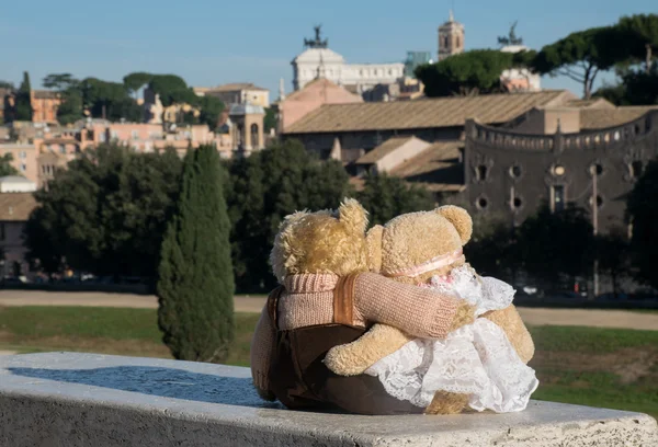 Sevgi dolu oyuncak ayı