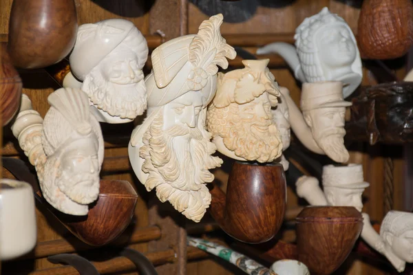 Meerschaum e tubi di radica — Foto Stock