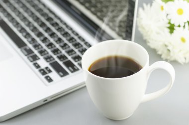 Sabah Buhar ile kahve