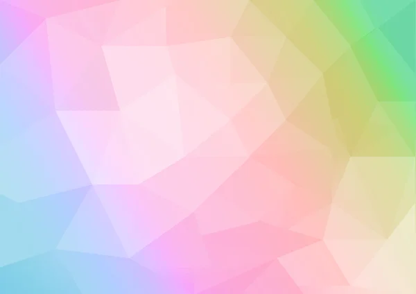 Kleurrijke abstracte lage veelhoek achtergrond — Stockfoto