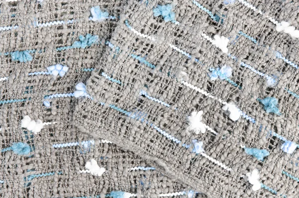 Gris tissu tricoté fond — Photo