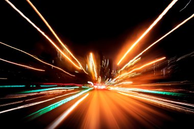 Renkli hızlı hareketli arka plan