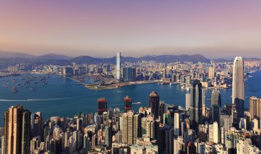 Çin Hong Kong Cityscape