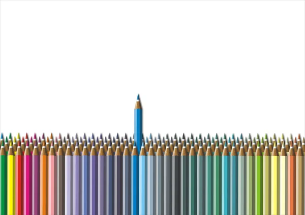 Color pencil background — Stock Photo, Image