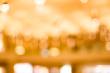 Alışveriş merkezi arkaplanı bulanık