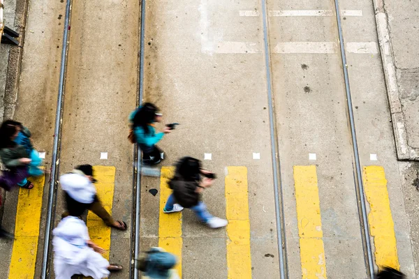 Multidão de pessoas — Fotografia de Stock