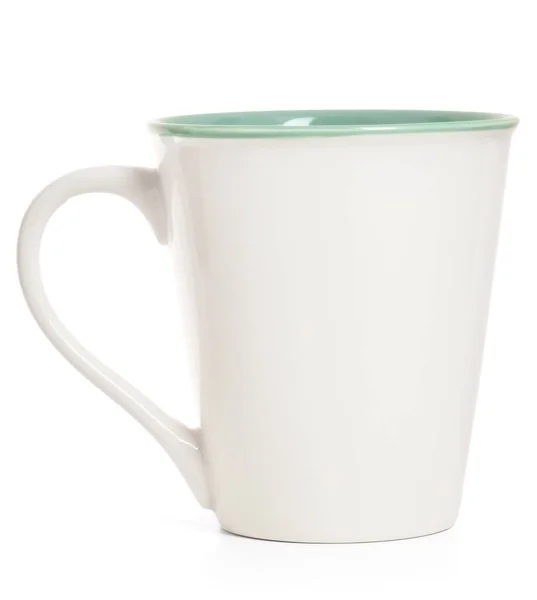 White Mug Isolated White Background — Stock Photo, Image