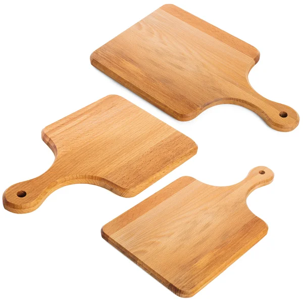 Set of wooden cutting board — Stock Photo, Image
