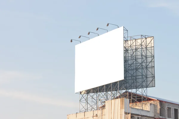 New blank billboard — Stock Photo, Image