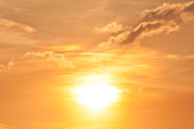 Alacakaranlık cennet Sunrise