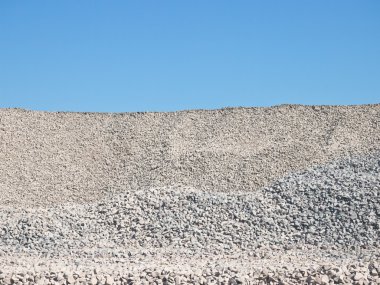 Ezilmiş kireçtaşı Höyük