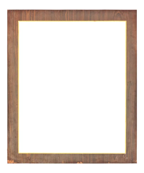 Classic old wood picture frame — Stock Photo, Image