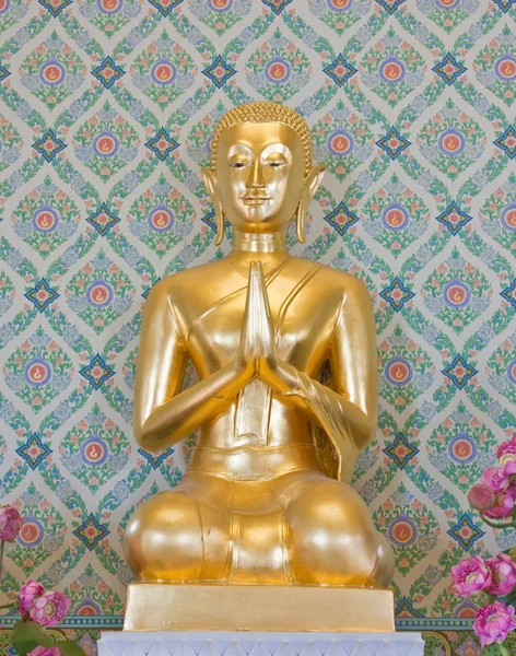 Золота статуя Будди в Таїланді — стокове фото