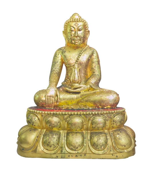 Kínai stílusú arany Buddha-szobor — Stock Fotó