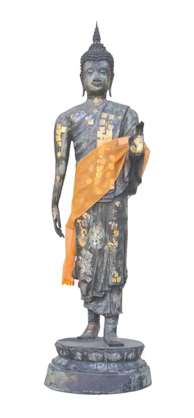 Celého těla portrét socha Buddhy — Stock fotografie
