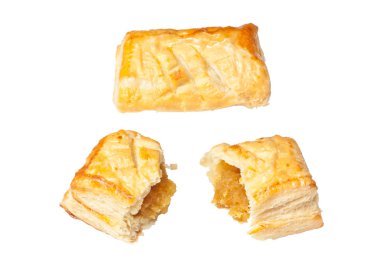 Ananas reçeli ile gevrek pasta dolması