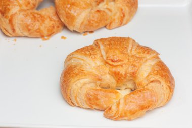 Kruvasan topuz closeup