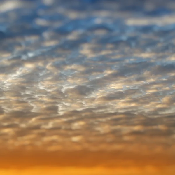 Céu sobre a cidade — Fotografia de Stock