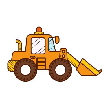 Ekskavatör Dozer kazıcı traktör