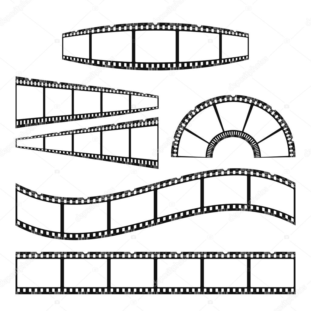 set of Film reel