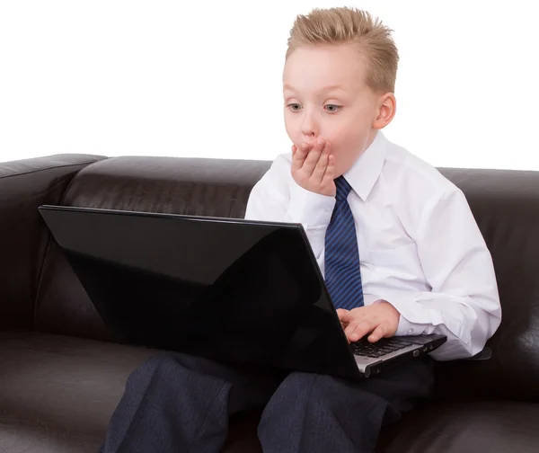 Young  boy confused — Stock Photo, Image