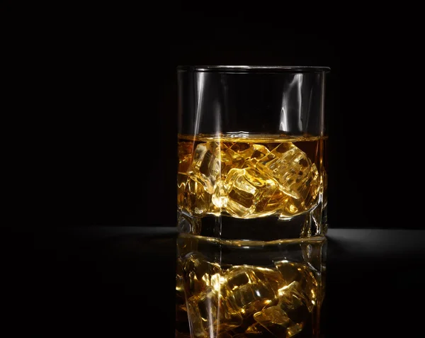 Luxury still life of whisky glass — Stock Photo, Image
